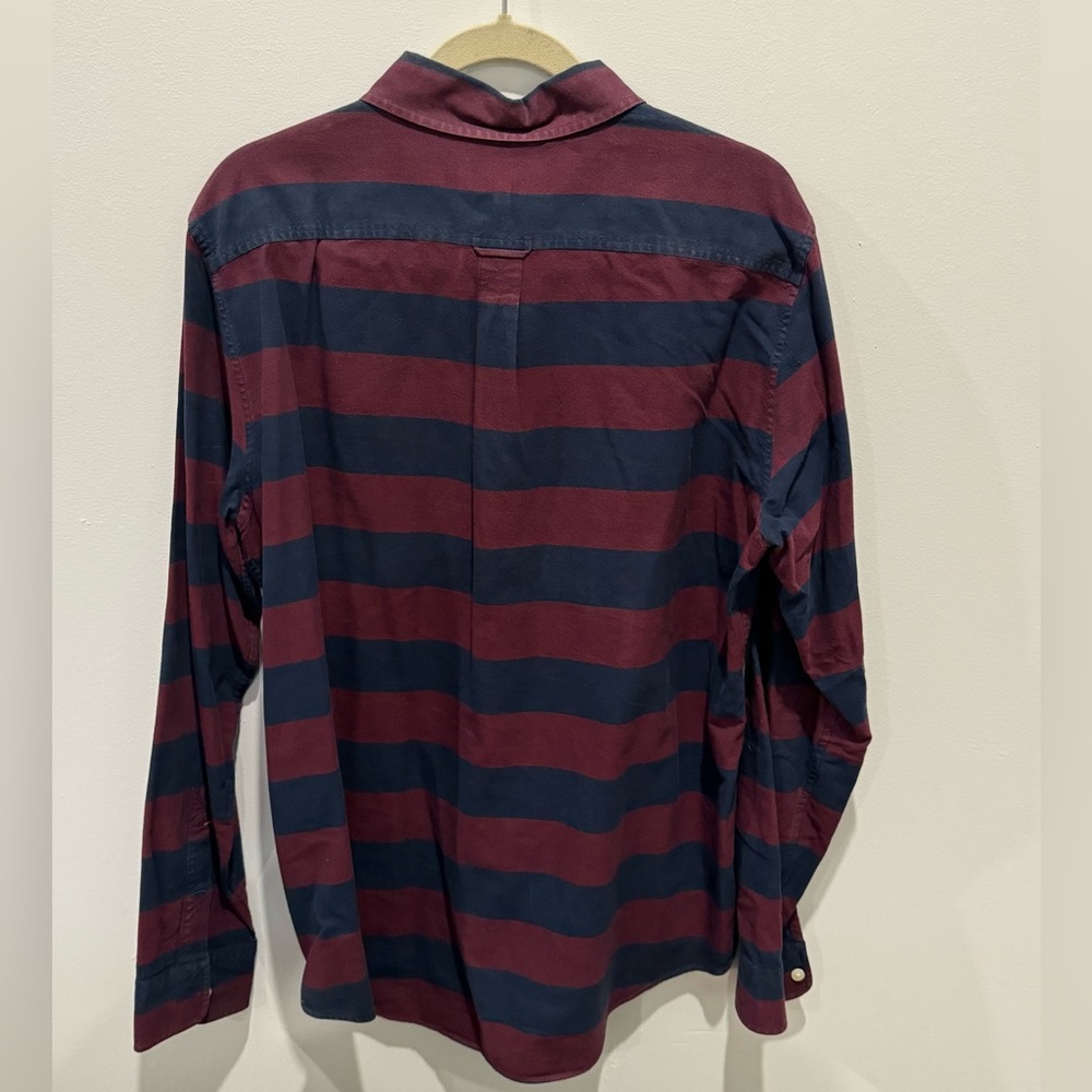 Jack Spade Warren Street NY Oxford Button Down Shirt in Red/Blue - Men’s (L)